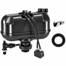 EcoFlush B8105 Toilet Replacement Kit,1.28 GPF / 4.8 L, Left-Side Control Flushmate 503H/504 for Select Kohler, American Standard, Gerber, Mansfield, Zurn & Western Pottery Pressure-Assisted Toilets